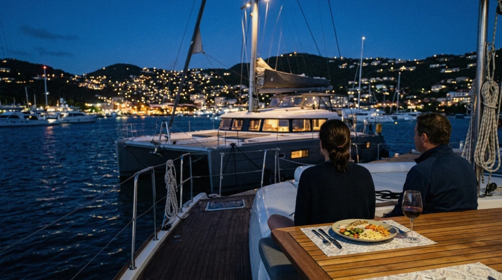 St. Thomas Sunset Dinner Cruise & Harbor Lights: Review